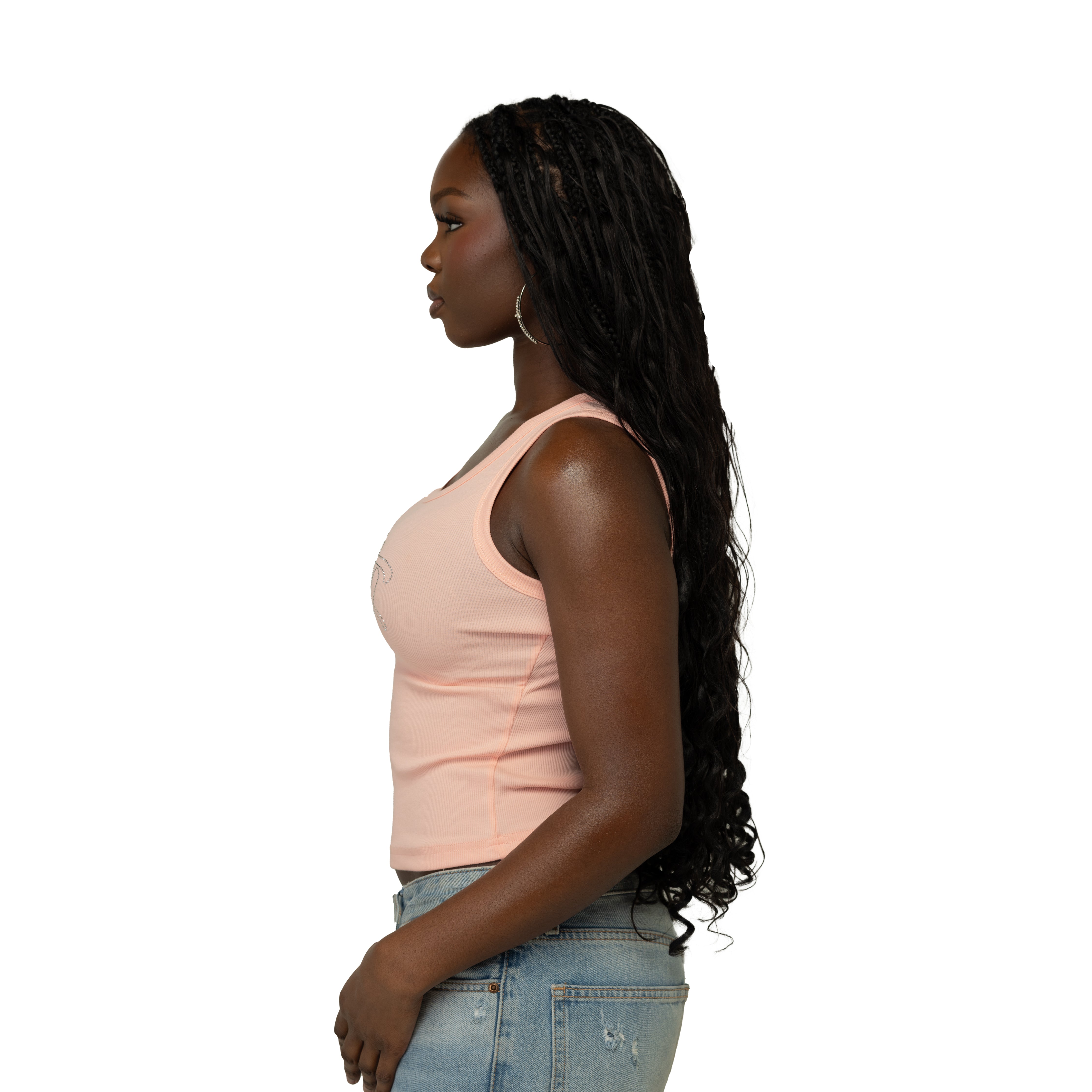 INFNITY'S ICED SOFT BLUSH TANK