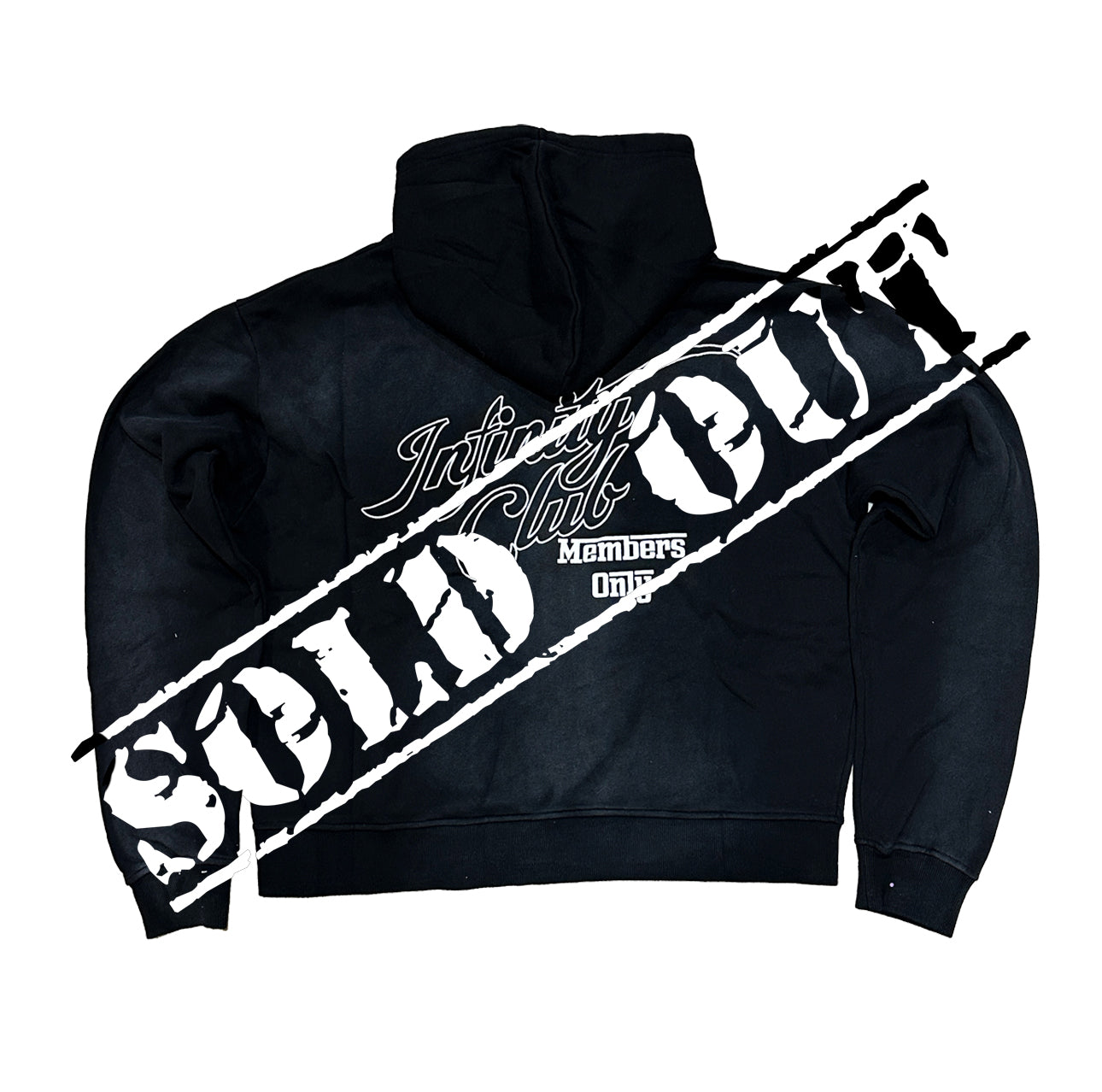 INFNITY'S SIGNATURE OBSIDIAN PATCHWORK HOODIE