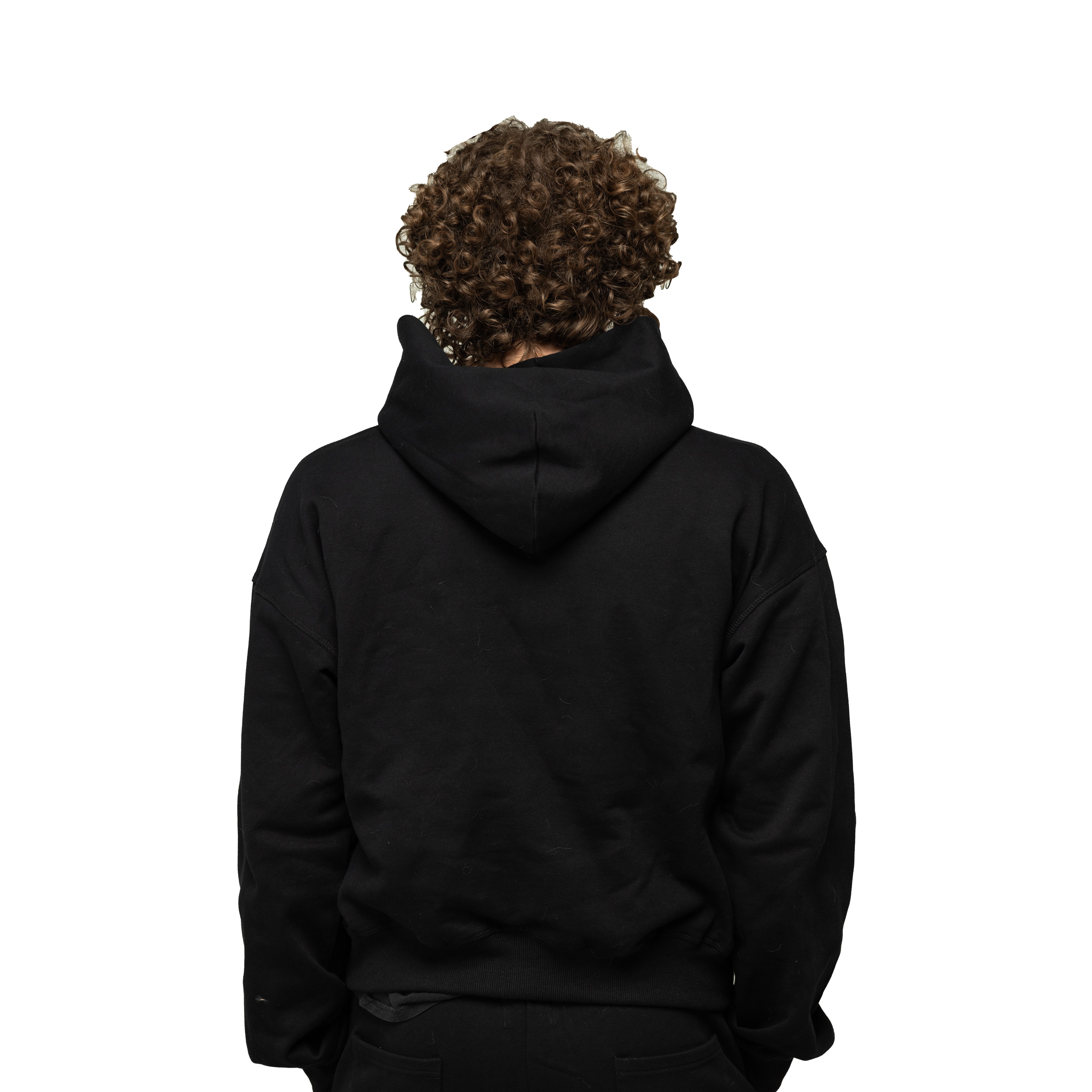 INFNITY'S REVERSIBLE OBSIDIAN BLANK HOODIE