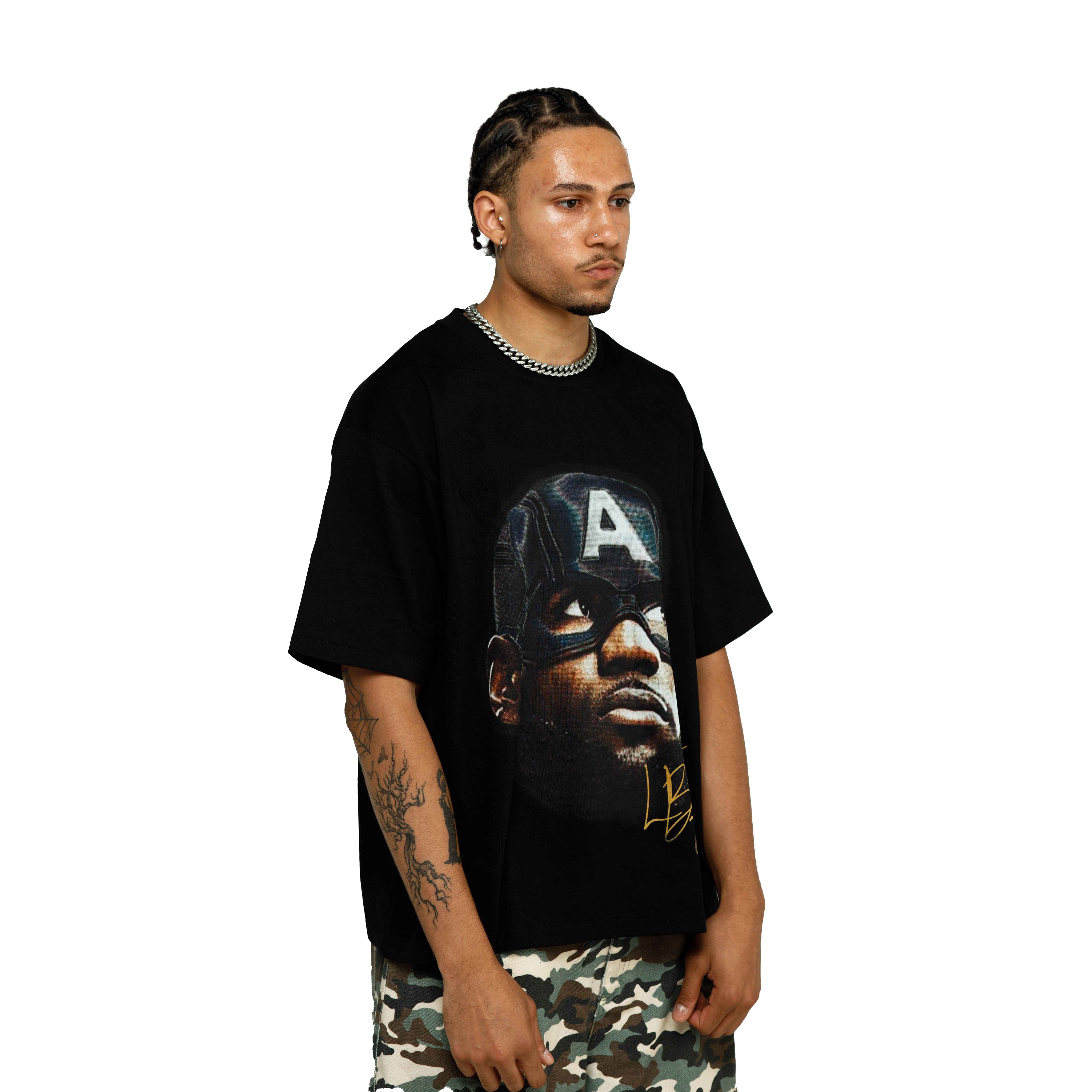 INFNI-TEE'S LECAPTAIN AMERICA