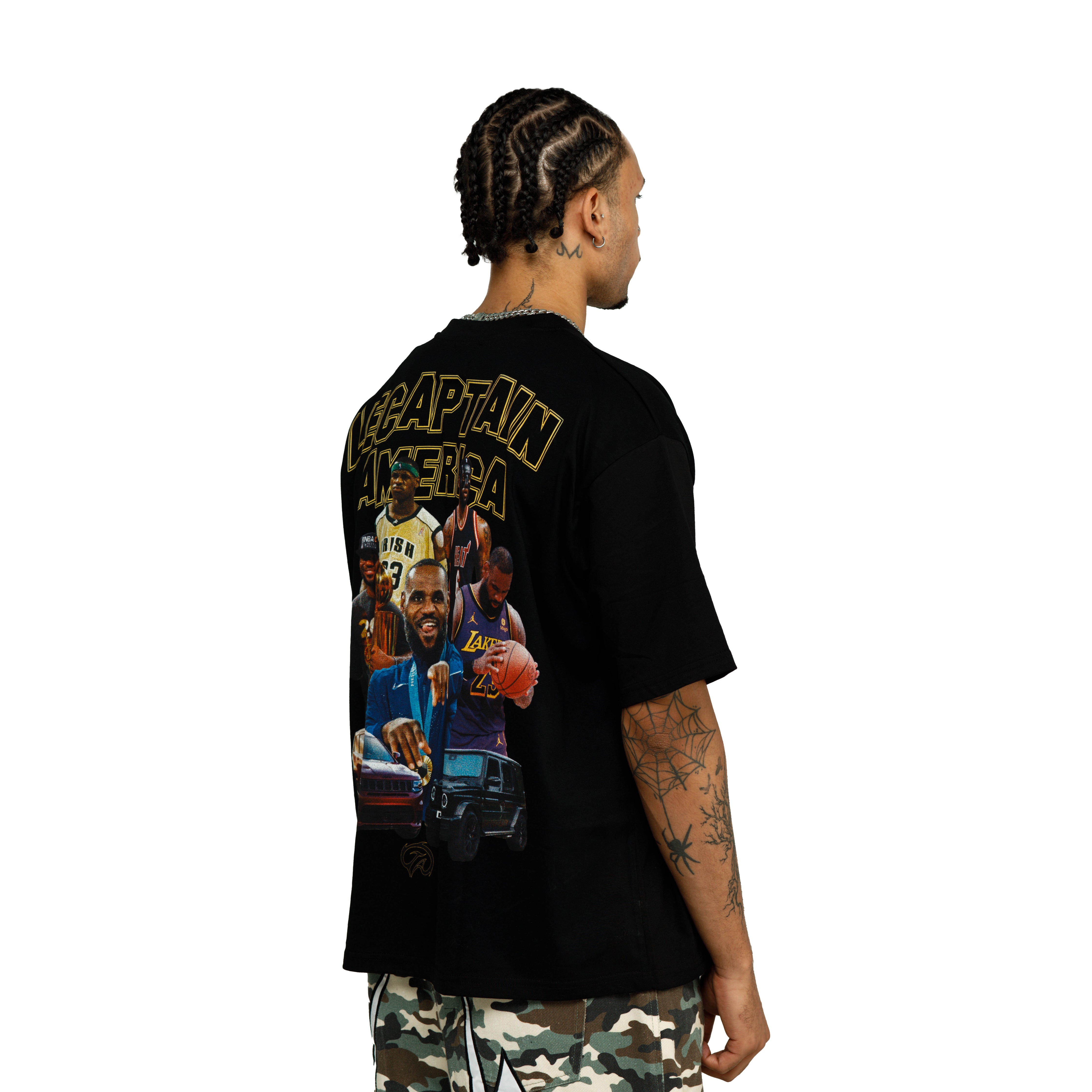 INFNI-TEE'S LECAPTAIN AMERICA